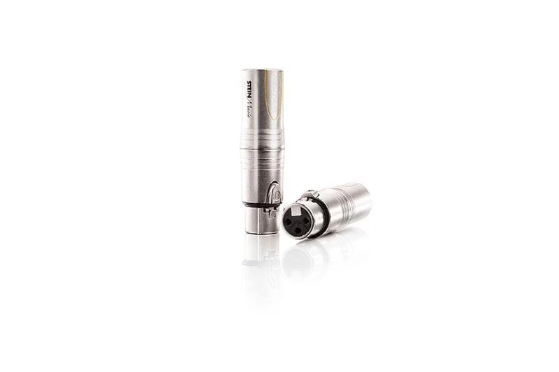 SteinMusic Inline XLR Plus Gold (2 Stck) - EMF-Feldeffekt-Brecher für das XLR-Kabel