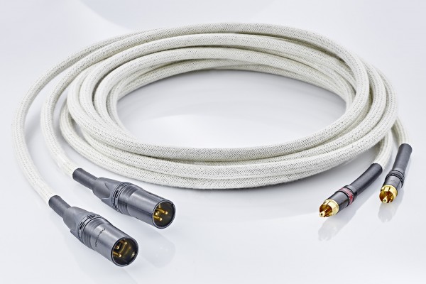Audio Optimum C-XM-C50-BW - NF-Kabel Cinch-Stecker auf XLR-Stecker